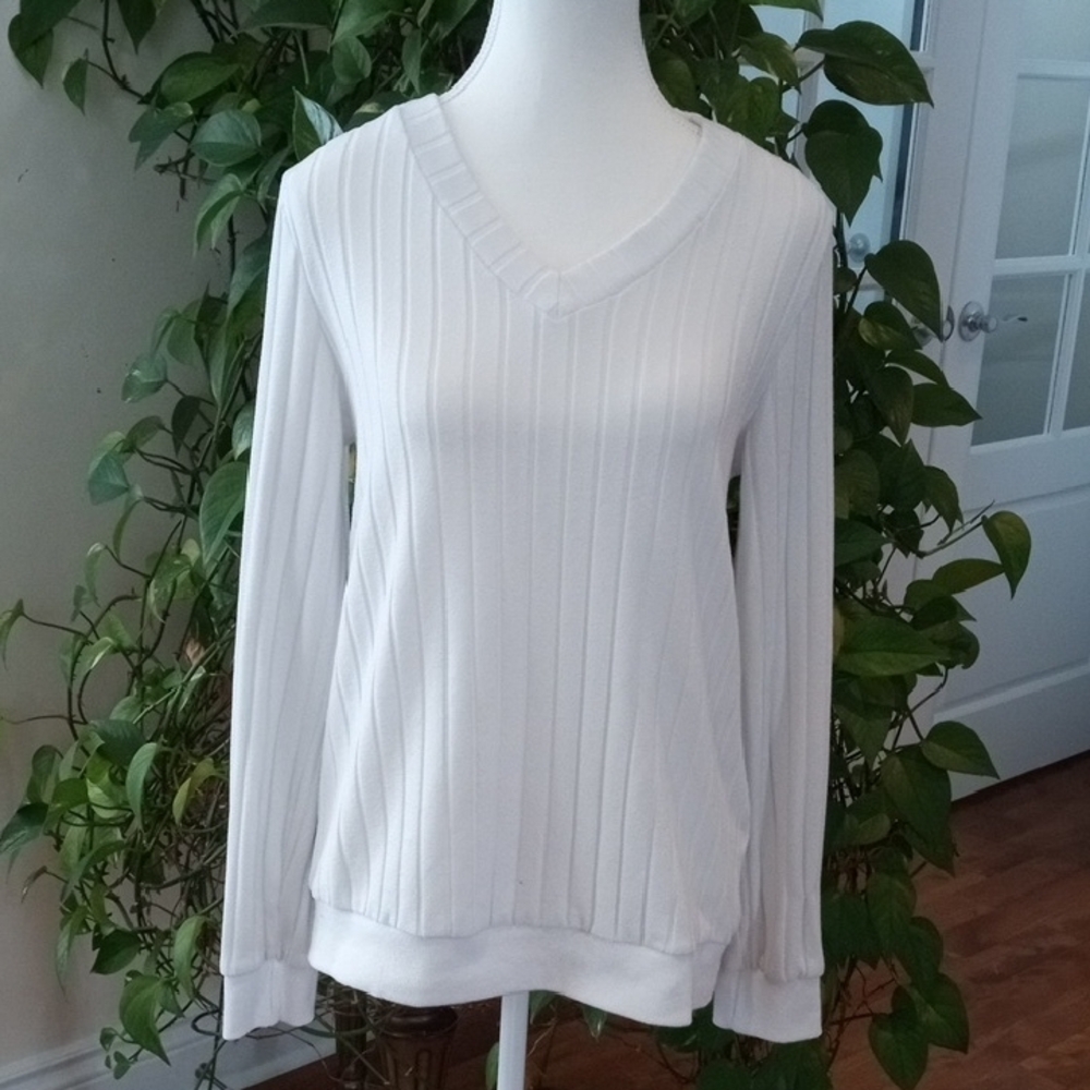 Women's Ribbed Knit Tops - Multi-Color Set - Picture 2 of 16
